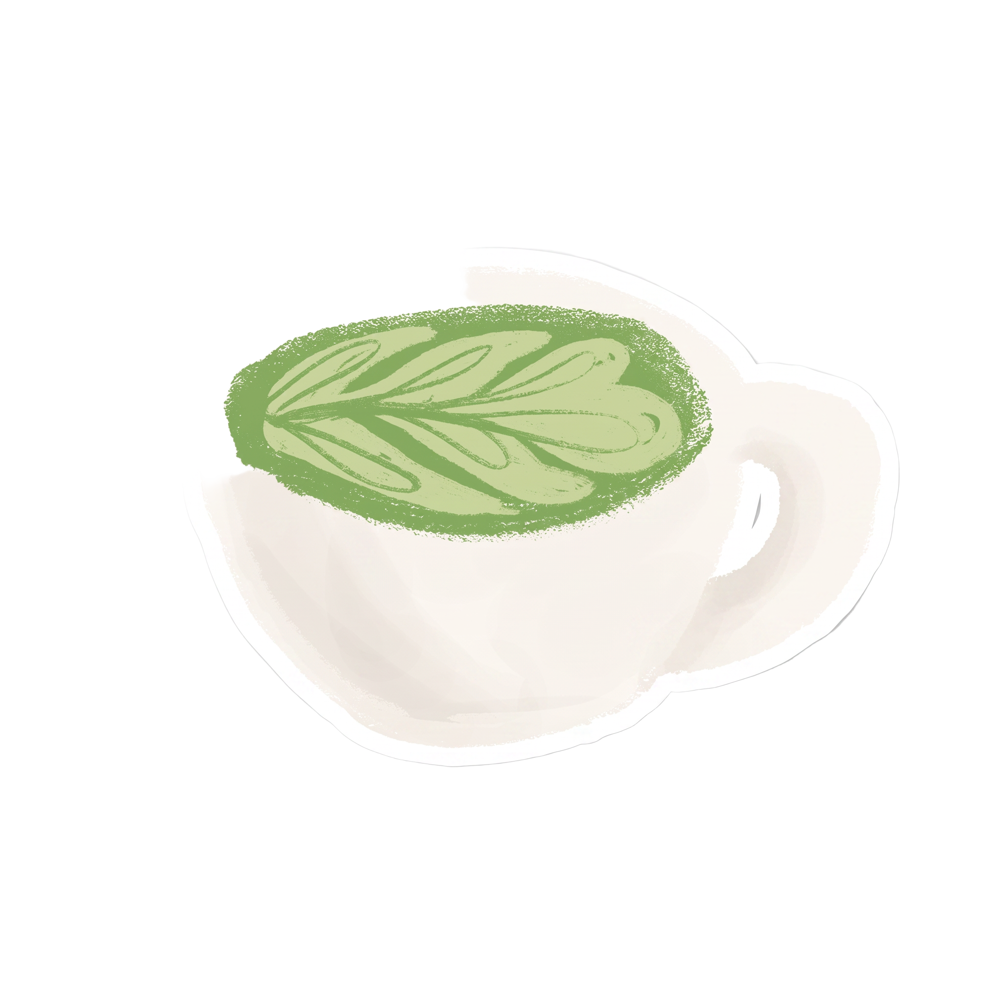 Cup of matcha